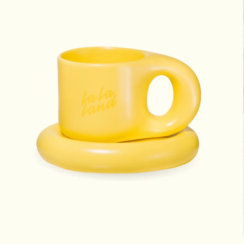 La La Land Mug and Saucer